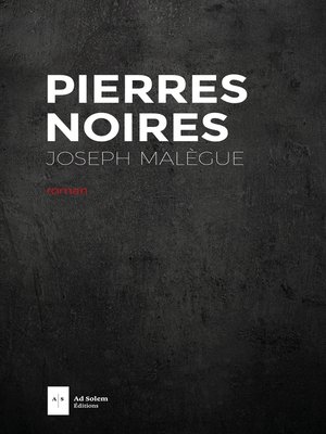 cover image of Pierres noires